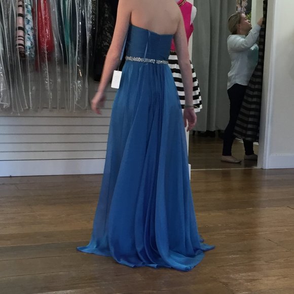 Prom Dress, worn once size 00 - Picture 3 of 7